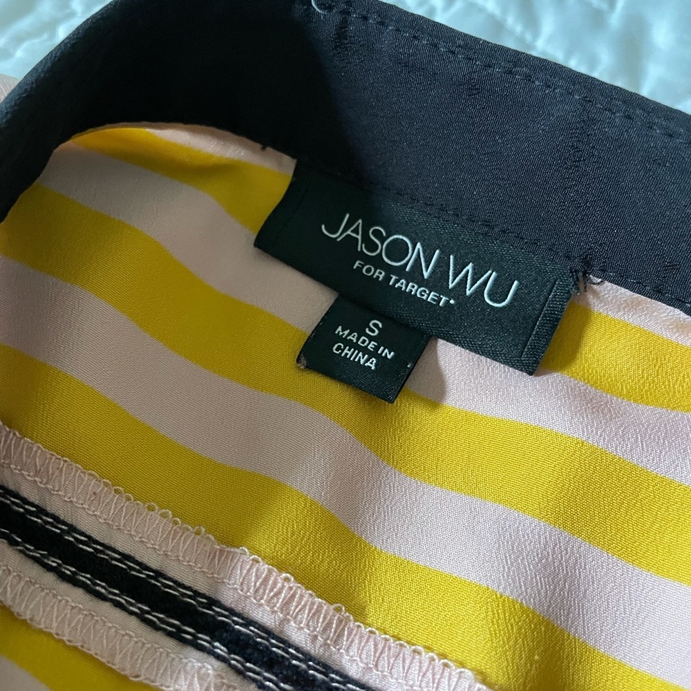 Jason Wu For Target Striped Button-Up Dress. - image 2